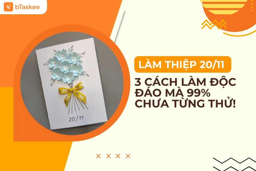 3 Cách Làm Thiệp 20/11 Độc Đáo 99% Chưa Từng Thử!