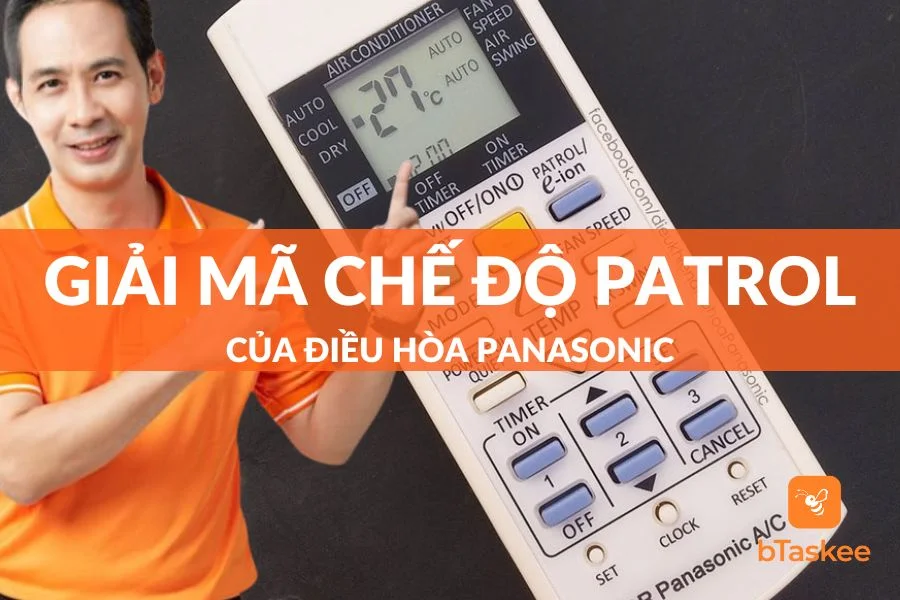 Giải Mã Chi Tiết Chế Độ Patrol Của Điều Hòa Panasonic (Hay Lọc Bụi Tự Động)