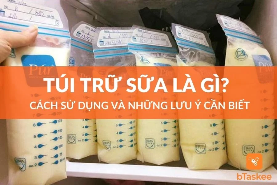 Túi Trữ Sữa Là Gì? Cách Sử Dụng Và Những Lưu Ý Cần Biết