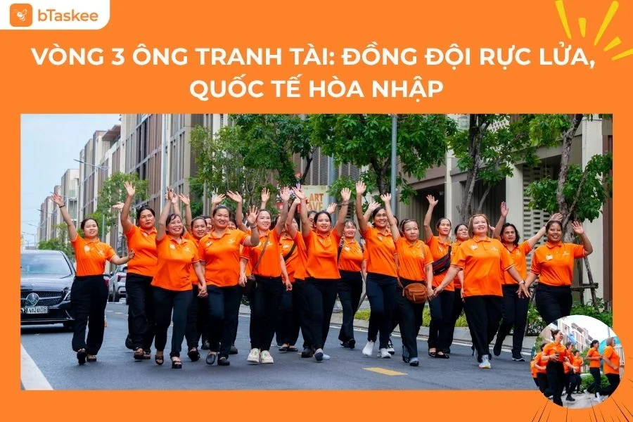 Vòng 3 Ong Tranh Tài: Đồng Đội Rực Lửa, Quốc Tế Hòa Nhập