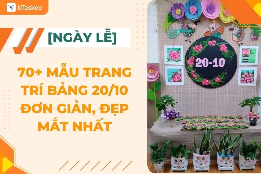 Cập Nhật 70+ Mẫu Trang Trí Bảng 20/10 Đơn Giản, Đẹp Mắt Nhất