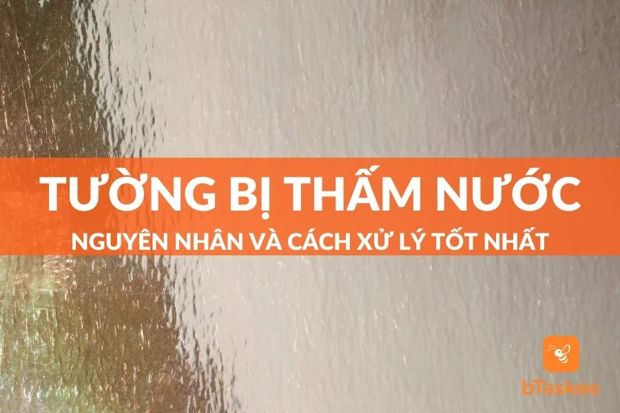 3+ Cách Xử Lý Tường Bị Thấm Nước Không Phải Ai Cũng Biết