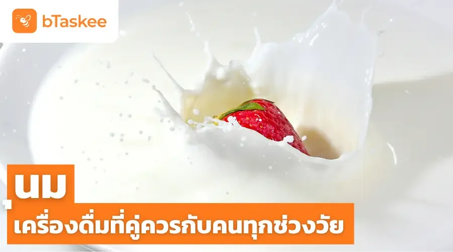 นม เครื่องดื่มที่คู่ควรกับคนทุกช่วงวัย