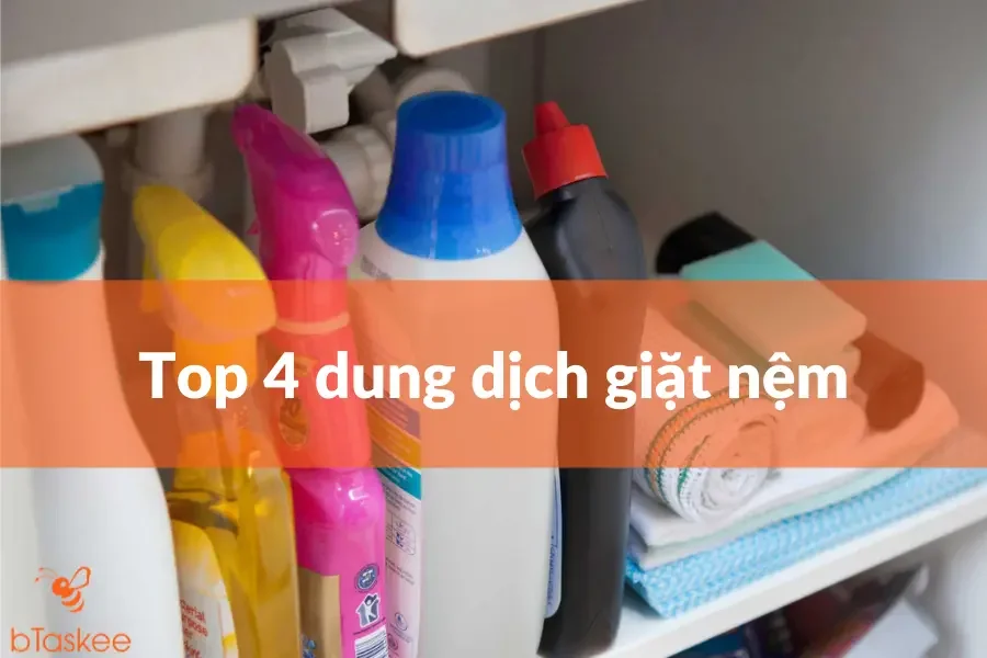 TOP Dung Dịch Nước Giặt Nệm An Toàn, Làm Sạch Hiệu Quả