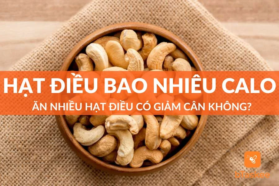 Hạt Điều Bao Nhiêu Calo? Ăn Nhiều Hạt Điều Có Mập (Béo) Không?