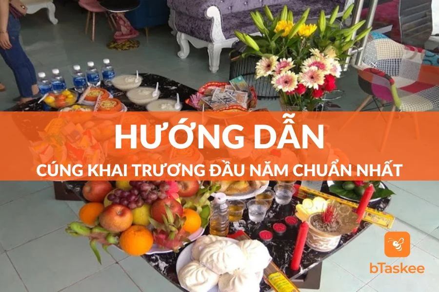 [Chi Tiết] Cách Cúng Khai Trương Đầu Năm Để Cả Năm Làm Ăn Thuận Lợi, Phát Tài