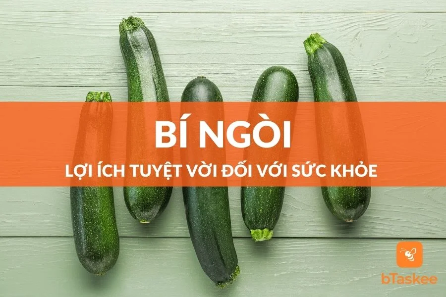 Bí Ngòi Và Lợi Ích Tuyệt Vời Đối Với Sức Khỏe