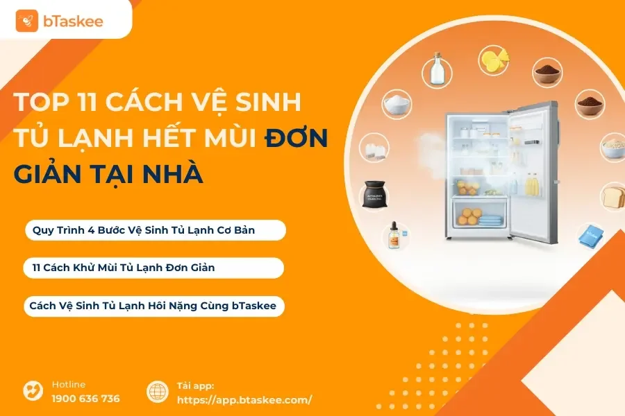 Top 11 Cách Vệ Sinh Tủ Lạnh Hết Mùi Đơn Giản Tại Nhà