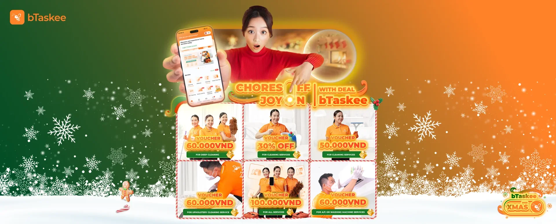 ? Chores off – Joy on with bTaskee deal ?