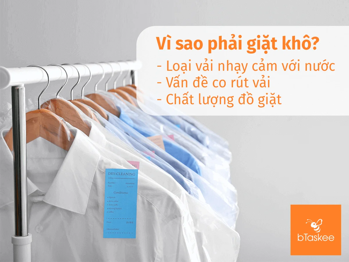 Dung môi giặt khô dùng trong dịch vụ giặt là nguy hiểm không?