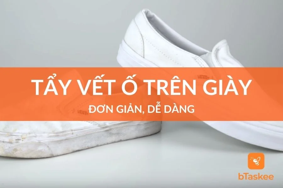 Cách Tẩy Giày Trắng Bị Ố Vàng Đơn Giản, Trắng Như Mới