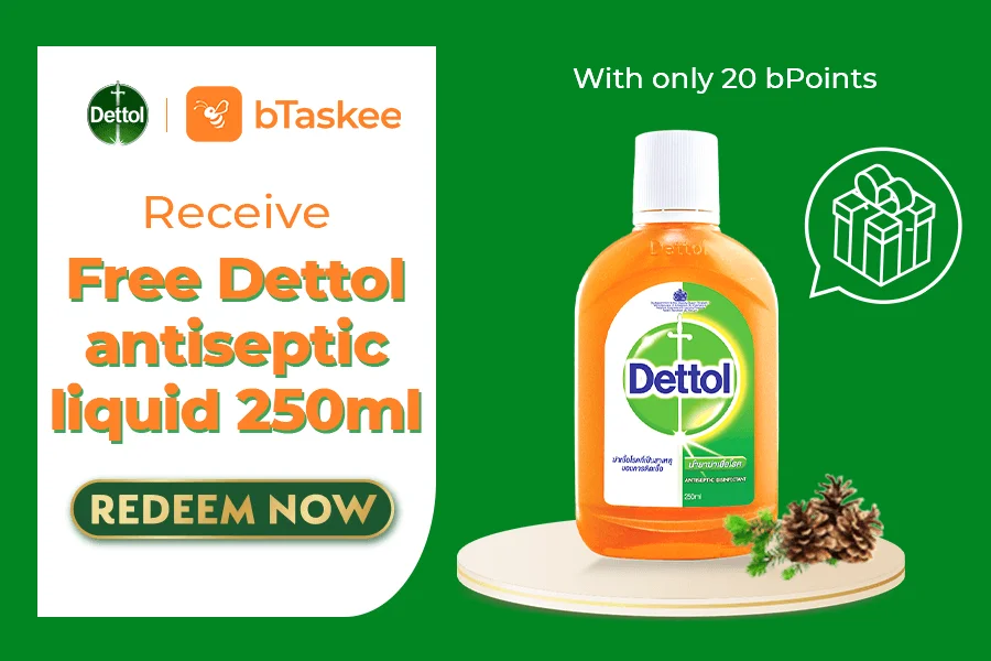 TET WITH DETTOL - CLEAN BACTERIA - BRING HAPPINESS TO HOME