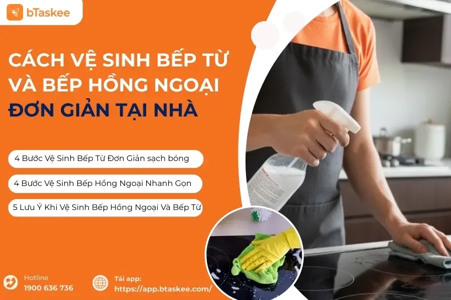 Cách Vệ Sinh Bếp Từ Và Bếp Hồng Ngoại Đơn Giản Tại Nhà
