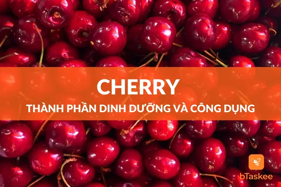 Cherry: Thành Phần Dinh Dưỡng Và Công Dụng