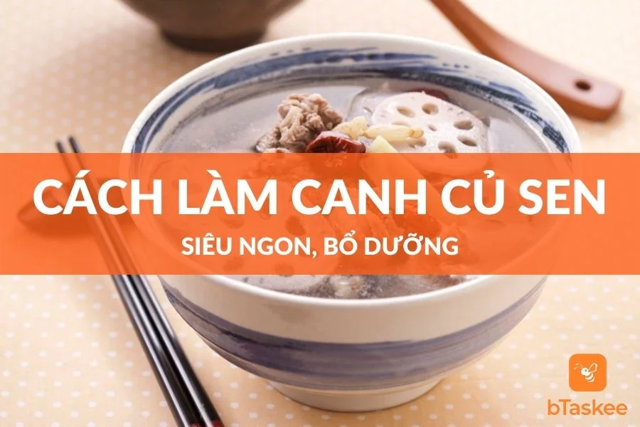Cách Nấu Canh Củ Sen Hầm Sườn Non Siêu Ngon Bổ Dưỡng
