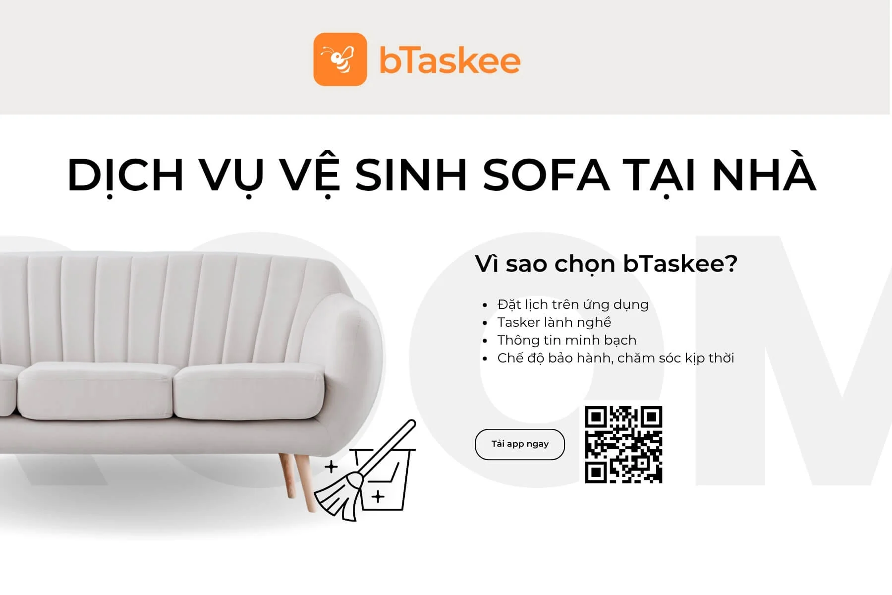 Dịch Vụ Giặt Ghế Sofa - Vệ Sinh Sofa Tại Nhà TPHCM