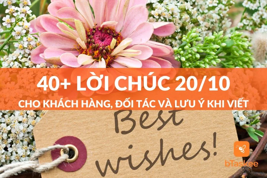 40+ Lời Chúc 20/10 Cho Khách Hàng Và Đối Tác Hay Nhất