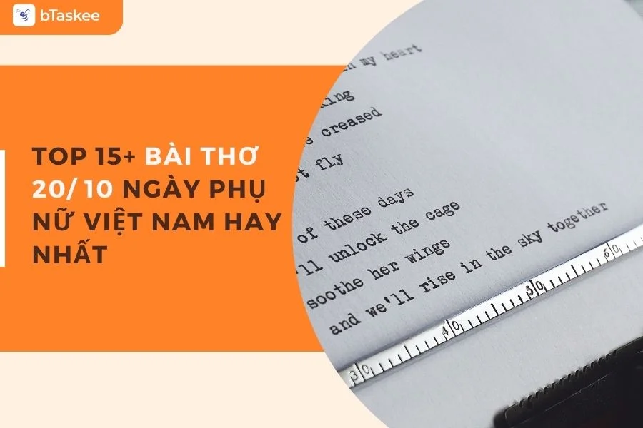 [Top Chọn Lọc] 15+ Bài Thơ 20 10 Dành Tặng Phụ Nữ Việt Nam Hay Nhất