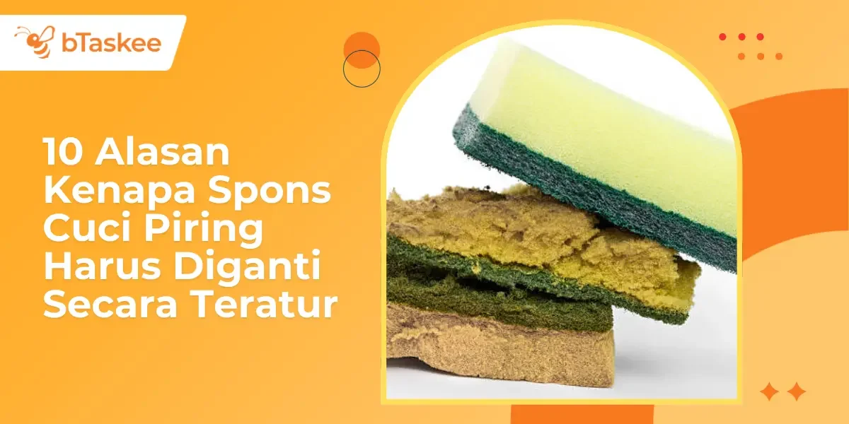 10 Alasan Kenapa Spons Cuci Piring Harus Diganti Secara Teratur