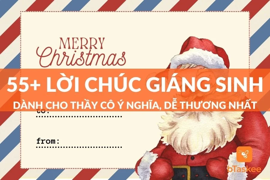 Top 55+ Lời Chúc Giáng Sinh Dành Cho Thầy Cô Ý Nghĩa, Dễ Thương Nhất