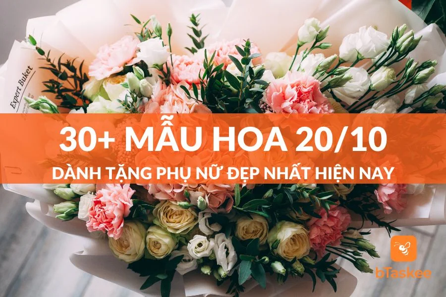 Tổng Hợp 30+ Mẫu Hoa 20/10 Dành Tặng Phụ Nữ Đẹp Nhất Hiện Nay
