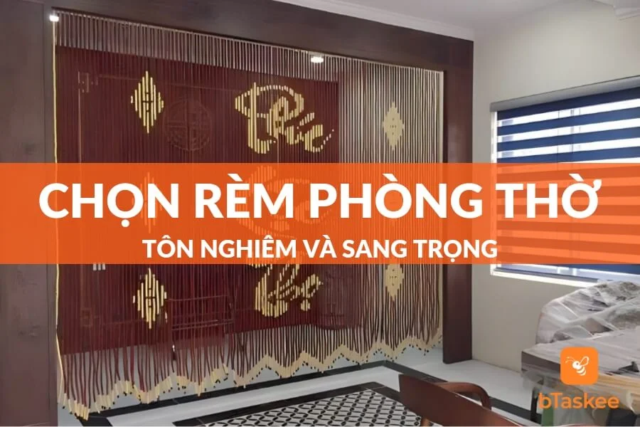 Phòng Thờ Nên Chọn Rèm Cửa Màu Gì Cho Tôn Nghiêm?