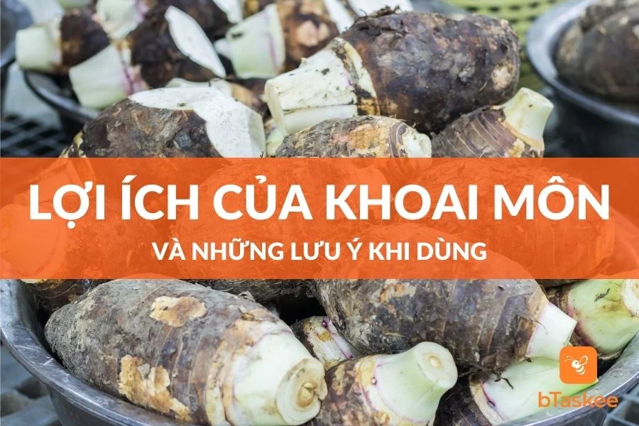 Khoai Môn: Lợi Ích Cho Sức Khỏe  Và Những Lưu Ý Khi Dùng