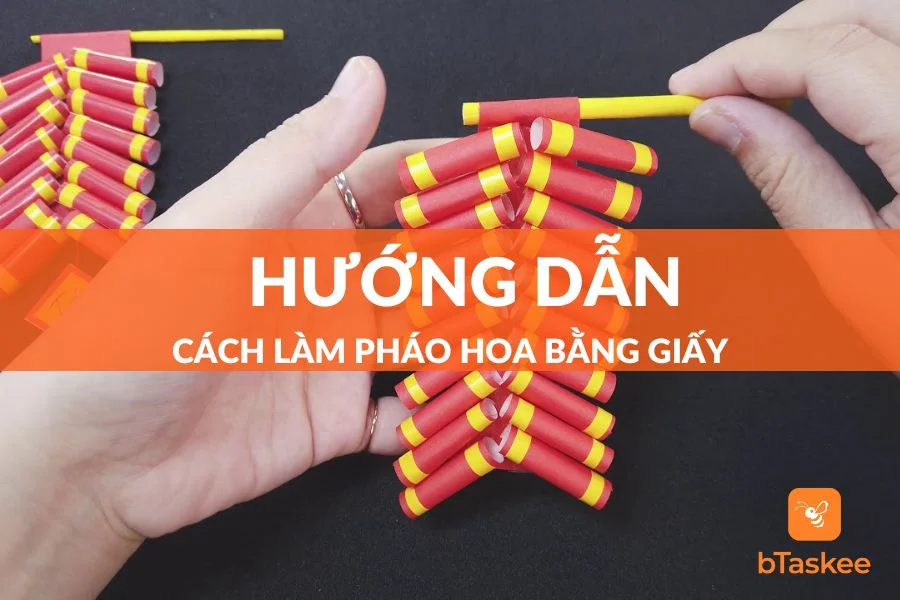 Mách Bạn Cách Làm Pháo Hoa Bằng Giấy Đơn Giản Nhất