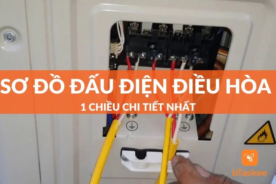 [Từ A-Z] Sơ Đồ Đấu Điện Điều Hòa 1 Chiều Chi Tiết Nhất
