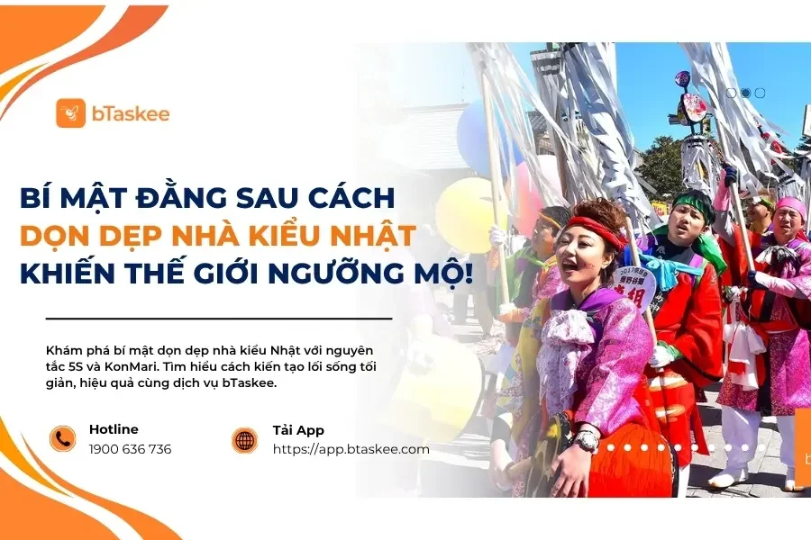 Bí Mật Đằng Sau Cách Dọn Dẹp Nhà Kiểu Nhật Khiến Thế Giới Ngưỡng Mộ!