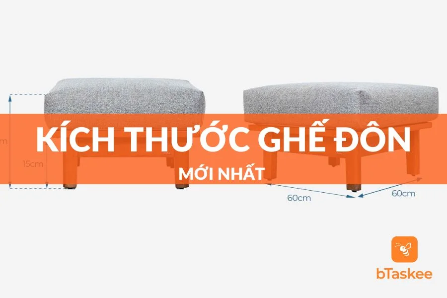 Cách Chọn Kích Thước Ghế Đôn Sofa Chuẩn, Phù Hợp Với Mọi Không Gian