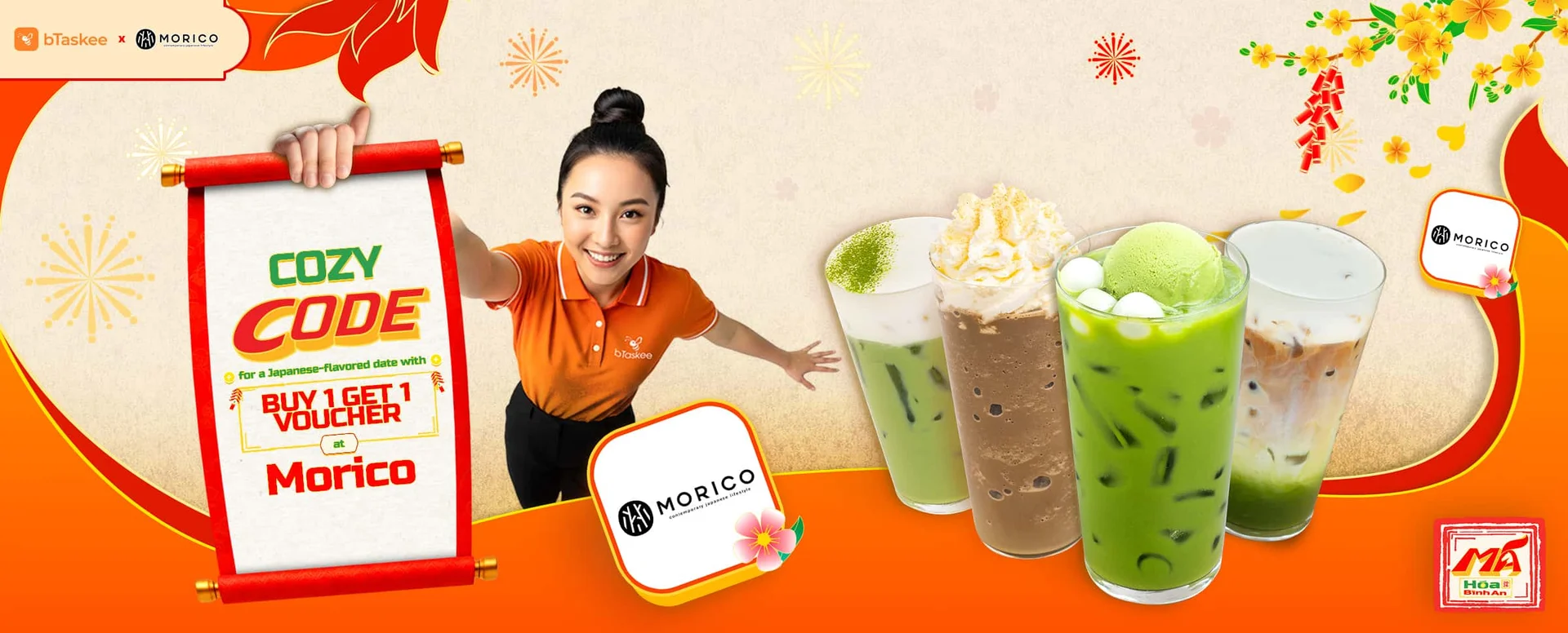 ?Unlock cozy "code", start the New Year with a rich Japanese flavor with Morico ?