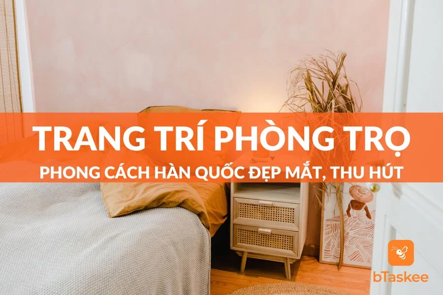 9 Ý Tưởng Trang Trí Phòng Trọ Kiểu Hàn Quốc Đẹp Nhất