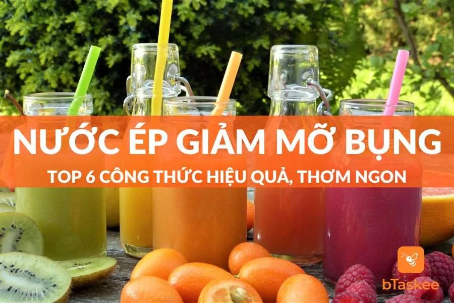 Nước Ép Giảm Mỡ Bụng: 6 Công Thức Hiệu Quả “Thần Thánh”