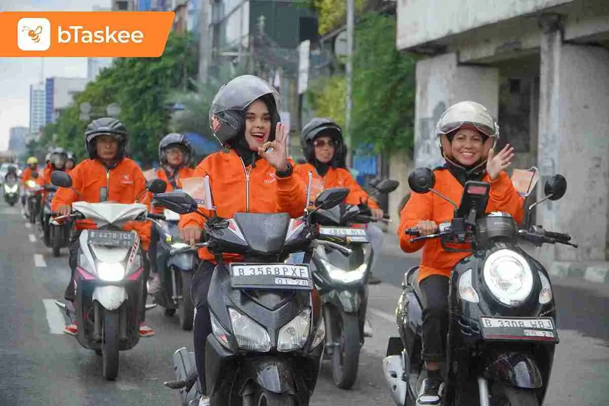 bTaskee Rayakan Hari Pahlawan Bersama Tasker dalam Konvoi Tasker BeeHero