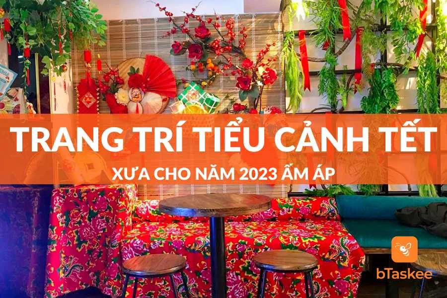 Trang Trí Tiểu Cảnh Tết Xưa Cho Năm 2025 Ấm Áp