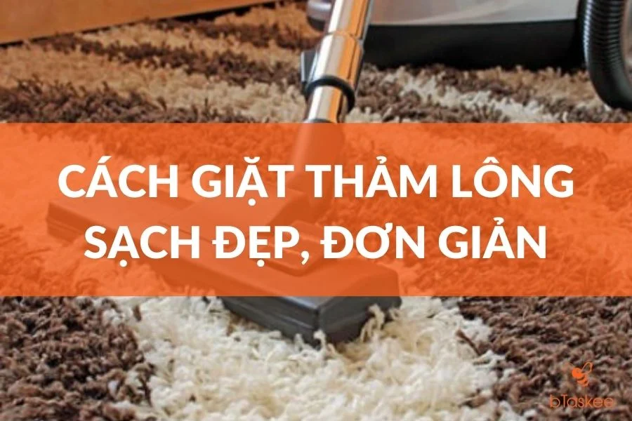 Hướng Dẫn Cách Giặt Thảm Lông Sạch Đẹp Tại Nhà
