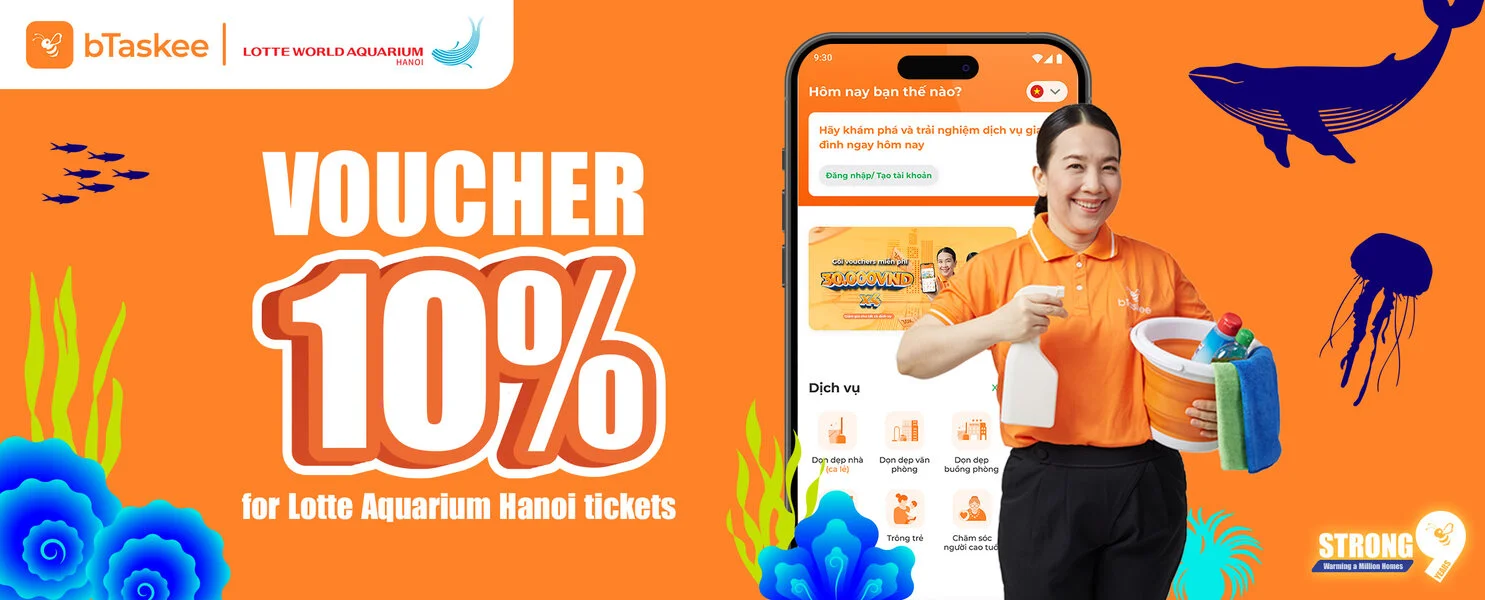 bTaskee Và Thủy Cung Lotte World Hà Nội: Khám Phá Đại Dương Thu Nhỏ Giữa Lòng Thủ Đô