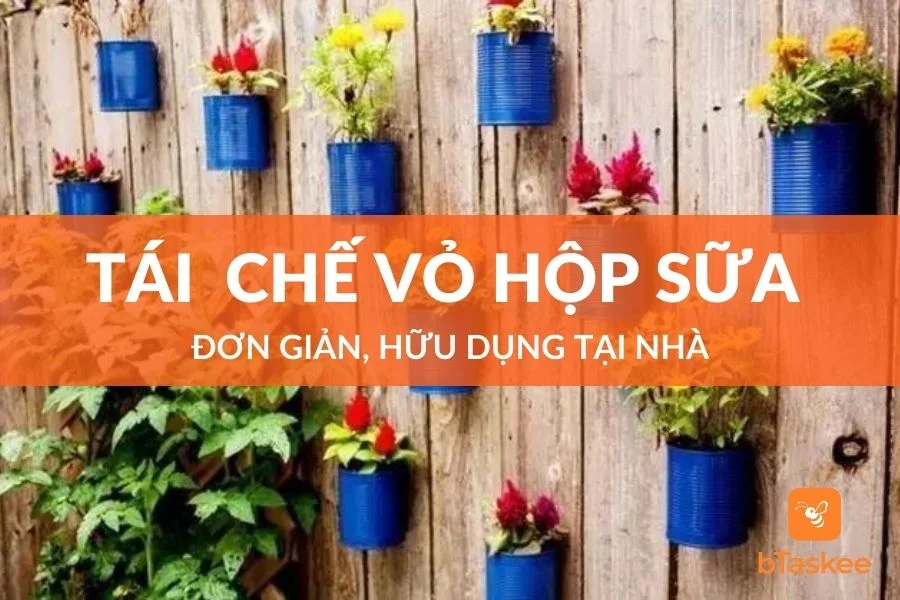 Tái Chế Vỏ Hộp Sữa Đơn Giản, Độc Đáo Và Hữu Dụng Tại Nhà