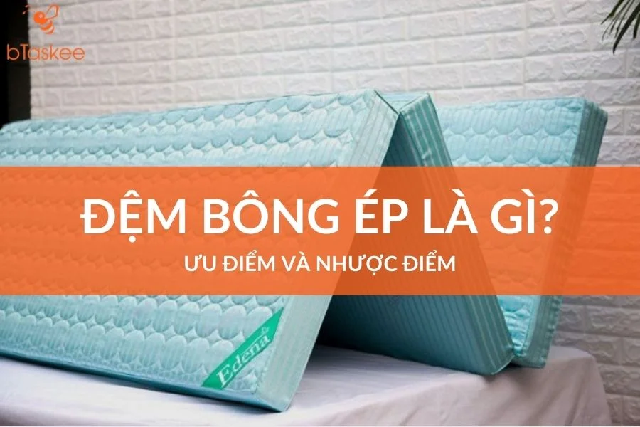 Nệm Bông Ép Là Gì? Ưu Và Nhược Điểm Của Nệm Bông Ép