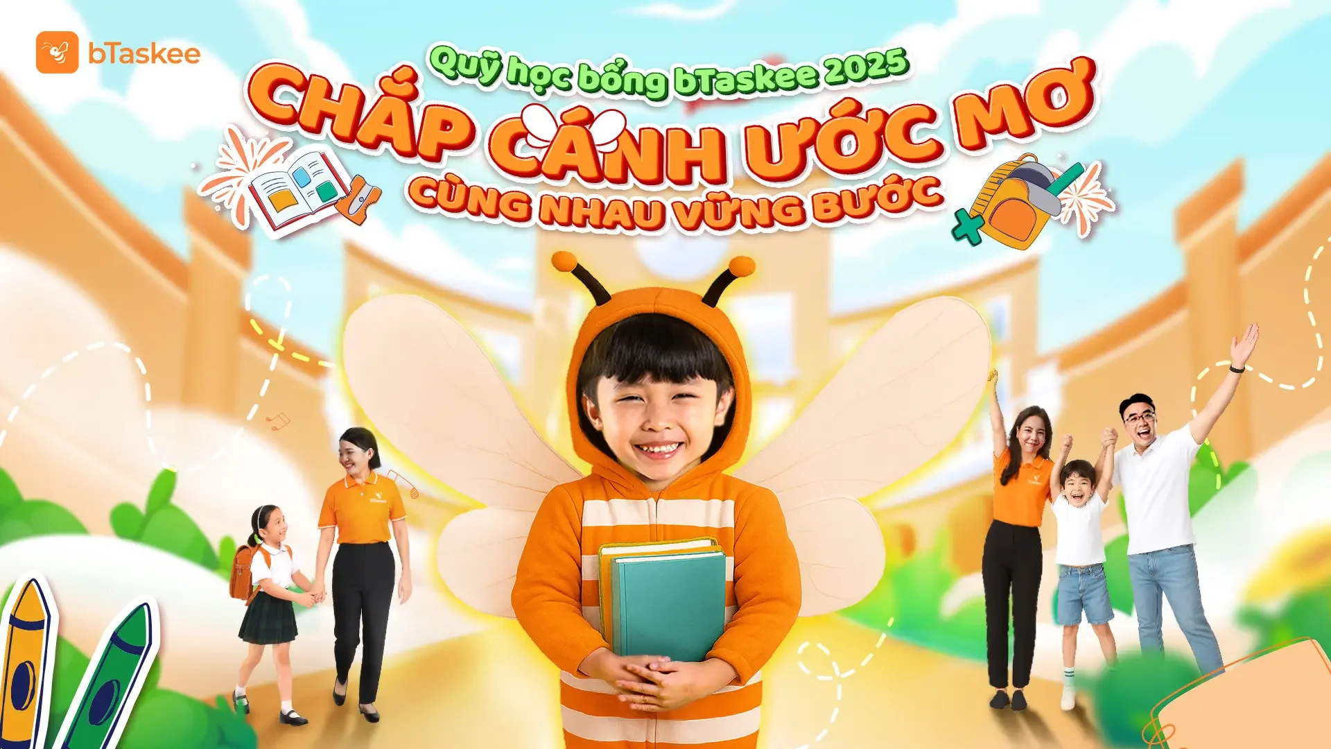Quỹ Học Bổng bTaskee 2025: Chắp Cánh Ước Mơ, Cùng Nhau Vững Bước