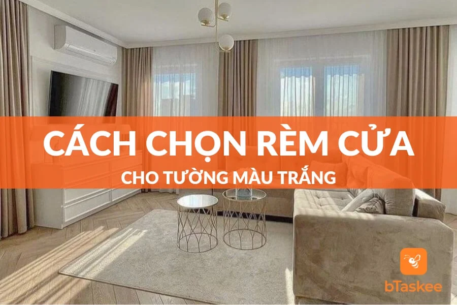 Tường Màu Trắng Nên Chọn Rèm Cửa Màu Gì Cho Hợp?