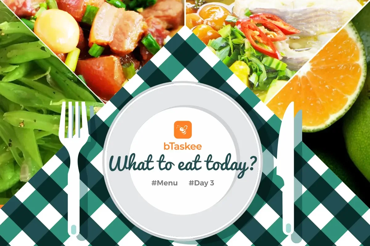 What to eat today? A full nutrition menu for your family (Day 3)