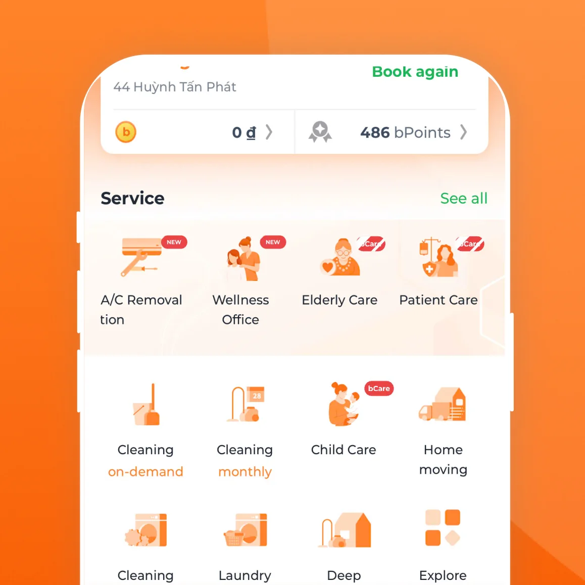 4 Steps to Book an Air Conditioner Removal & Installation Service on the bTaskee App